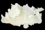 Stilbite Crystals on Sparkling Quartz Chalcedony - India #168749-2